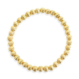 Gold Textured Bracelet