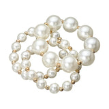 3PCS - Pearl Beaded Stretch Bracelets