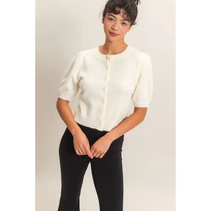 The Palmer Ivory Sweater