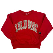 Lulu Mac Camo Red Sweatshirt
