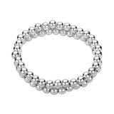 2PCS - Stainless Steel Ball Stretch Multi Layered Bracelets