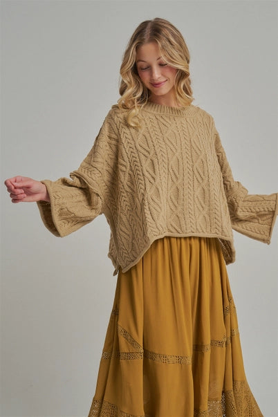The Cool Girl Sweater Taupe