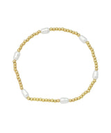 Baroque Pearl Gold Bracelet