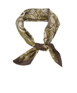 Olive Paisley Scarf