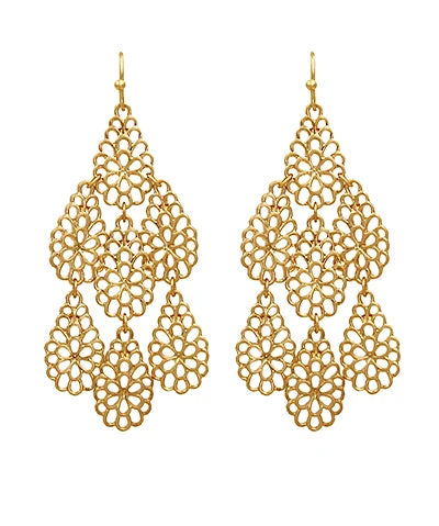 Filigree Chandelier Earrings
