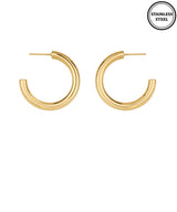 Gold Stainless Steel Hoop