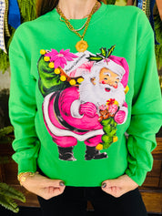 Vintage Santa Sweatshirt