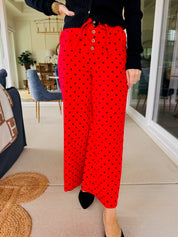 The 12 Days Of Polka Dot Red Pants