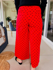 The 12 Days Of Polka Dot Red Pants