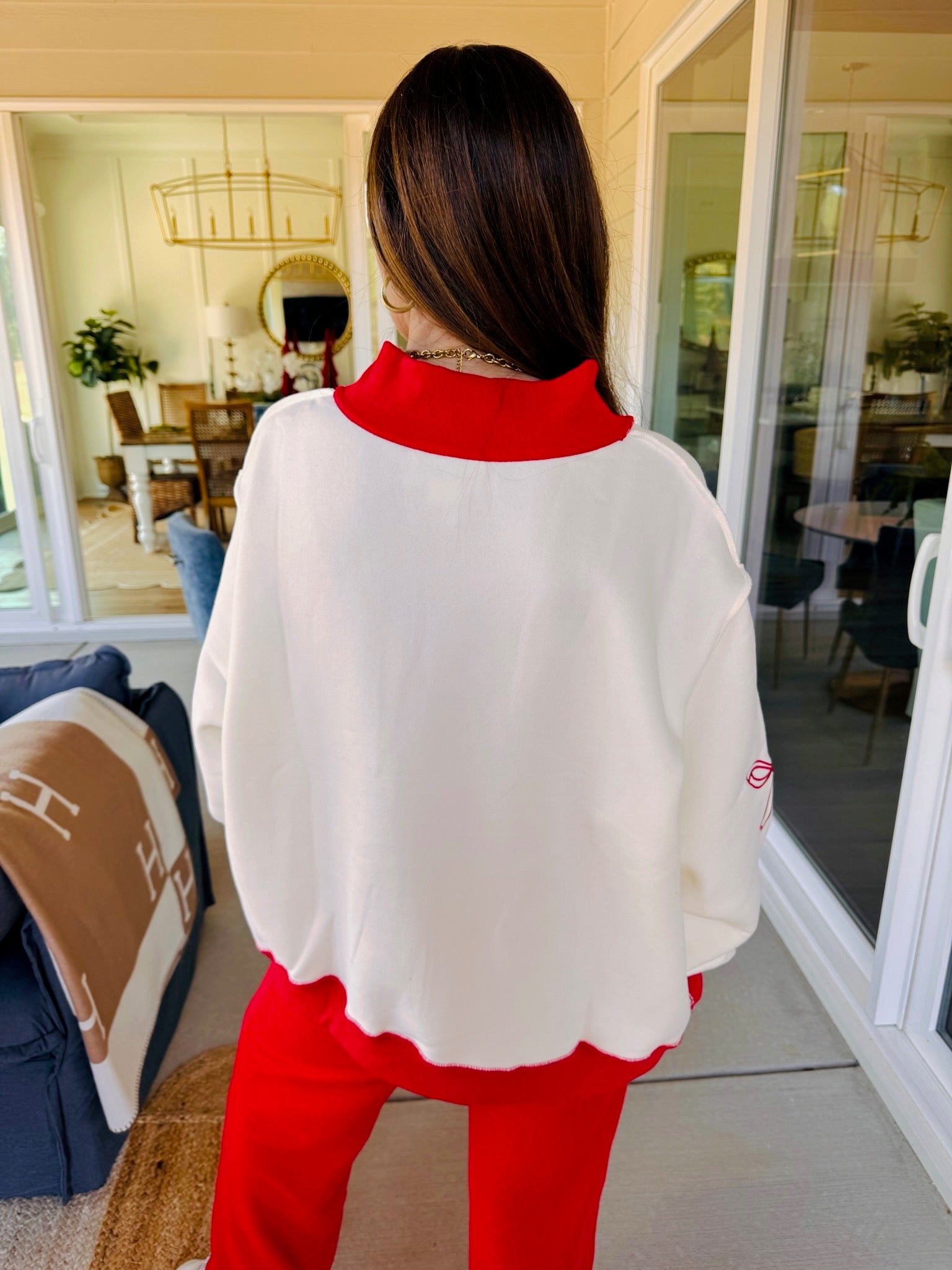 Merry Everything Mock Neck Sweatshirt