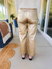 The Gold Metallic Pant