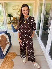 The Karlie Brown Polka Dot Set