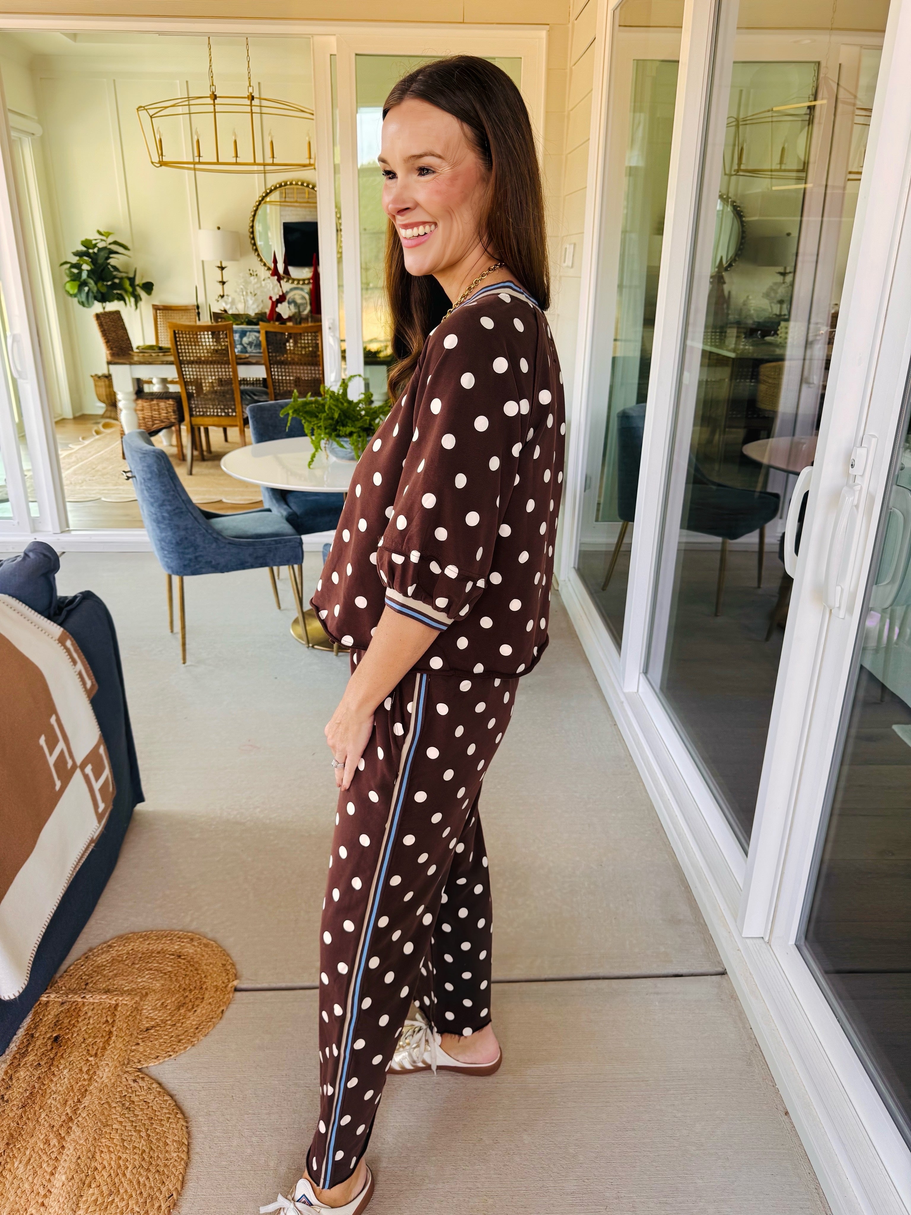 The Karlie Brown Polka Dot Set