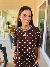 The Karlie Brown Polka Dot Set