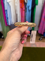 Gold Hinged Bangle