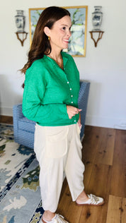 The Garden Party Green Cardigan