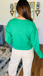 The Garden Party Green Cardigan