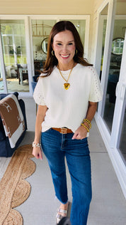The Riley Sweater Ivory