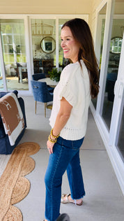 The Riley Sweater Ivory