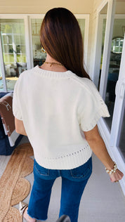 The Riley Sweater Ivory