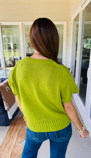The Riley Sweater Chartreuse