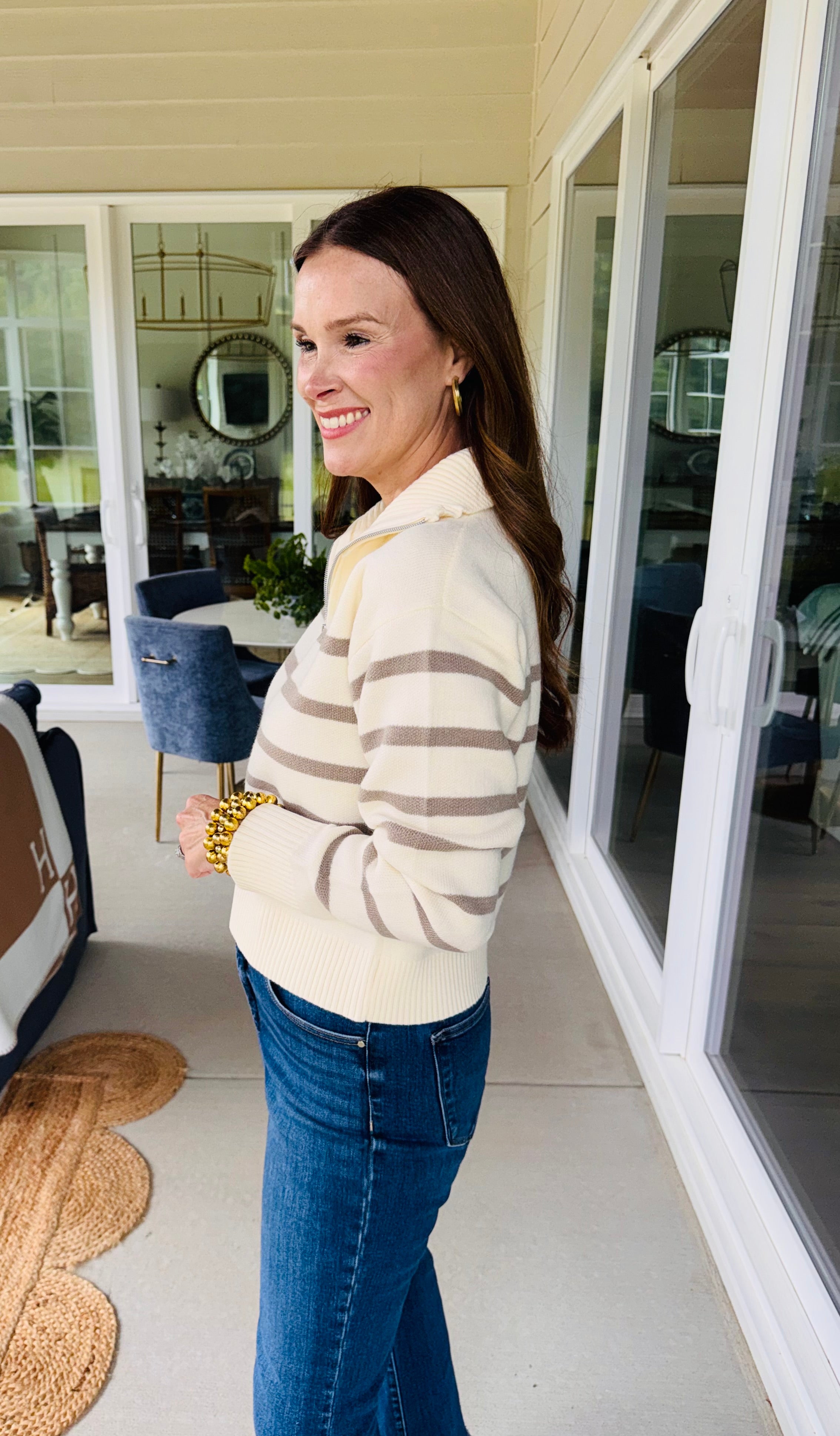 The Park Avenue Sweater Taupe