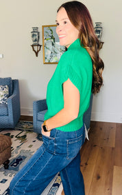 The Montrose Green Sweater