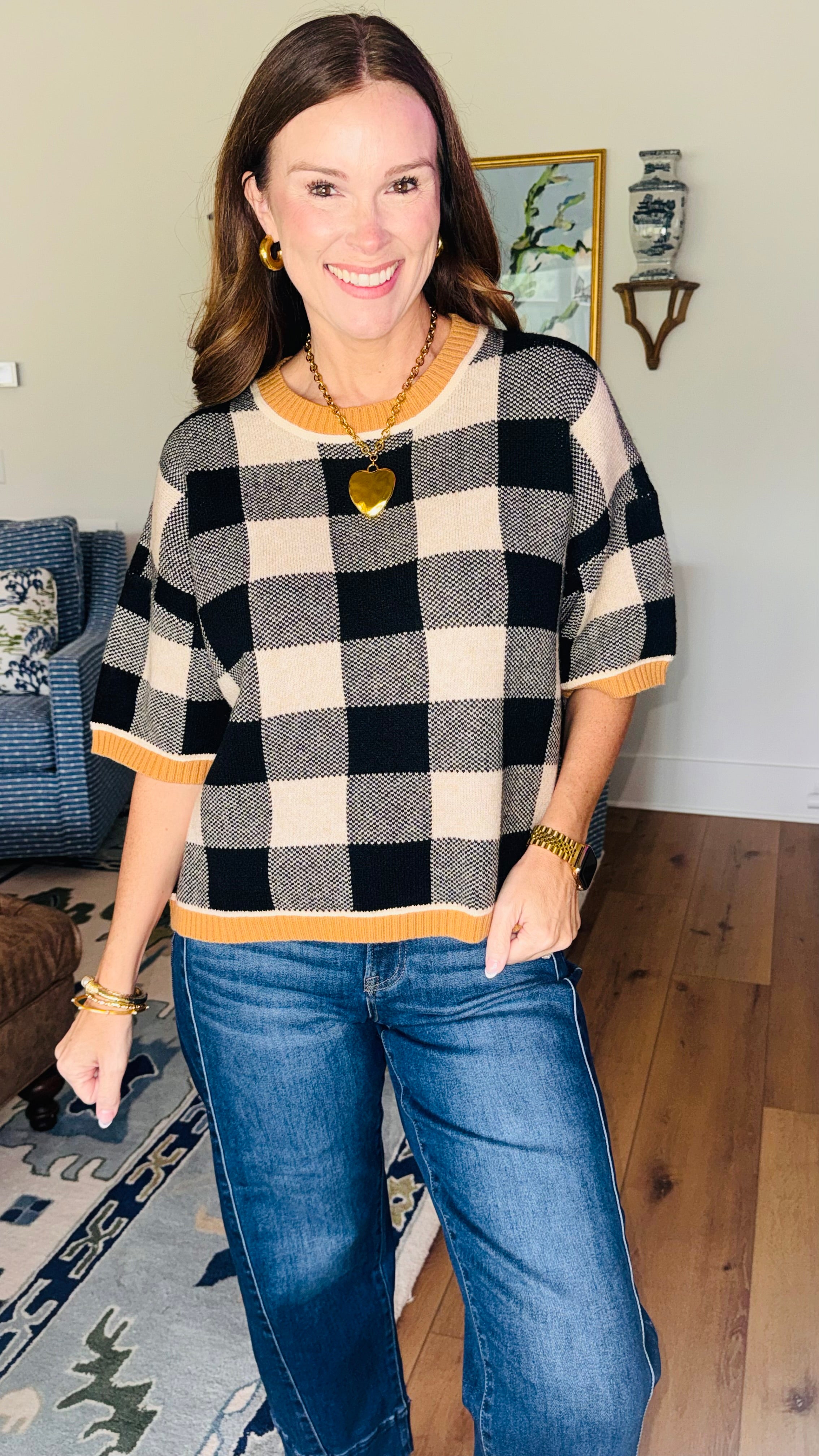 The Highgrove Plaid Sweater