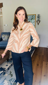 The Grandview Taupe Sweater