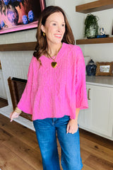 Purely Sweet Sweater Pink