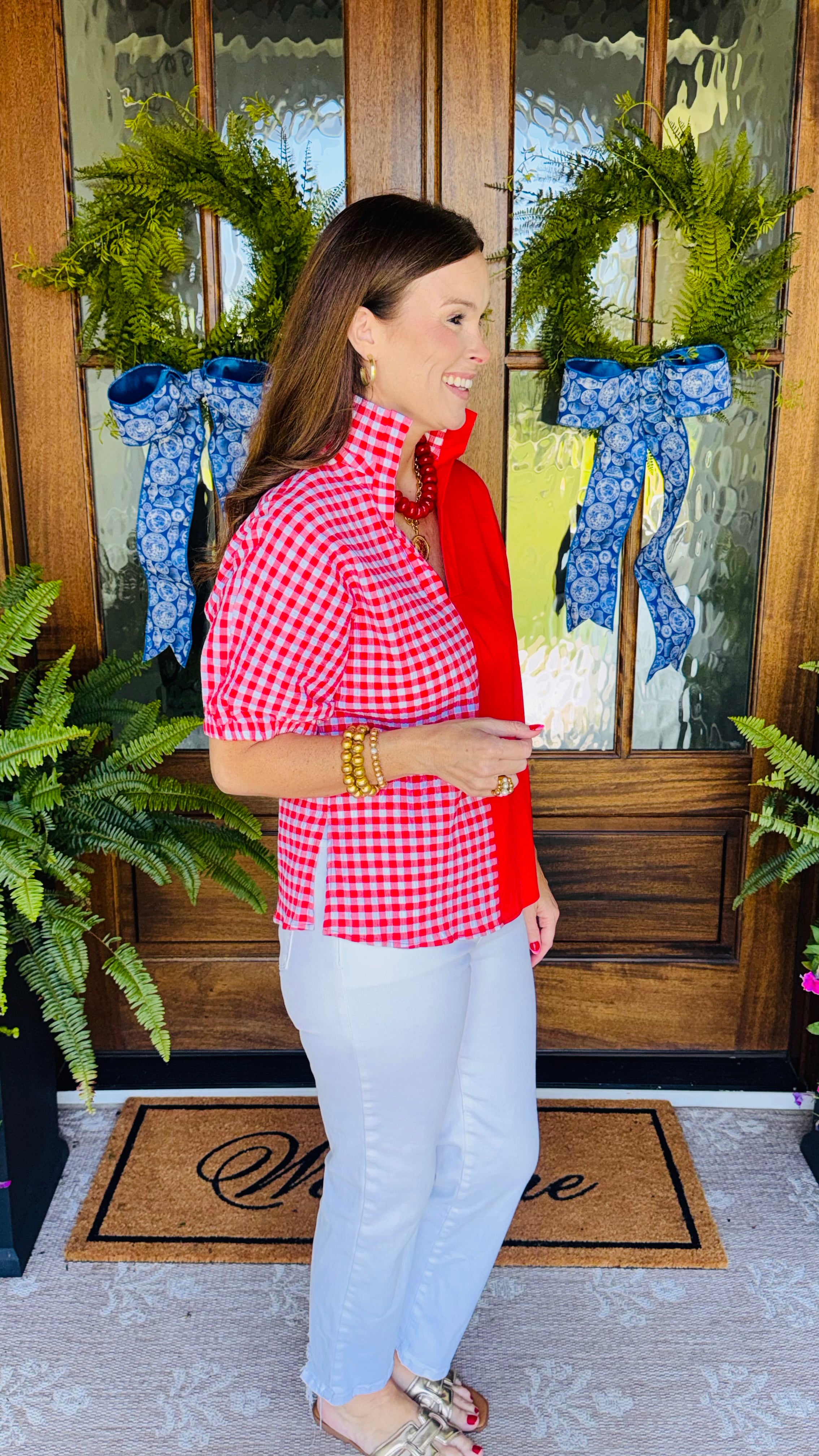 The Sloan Gameday Top Red