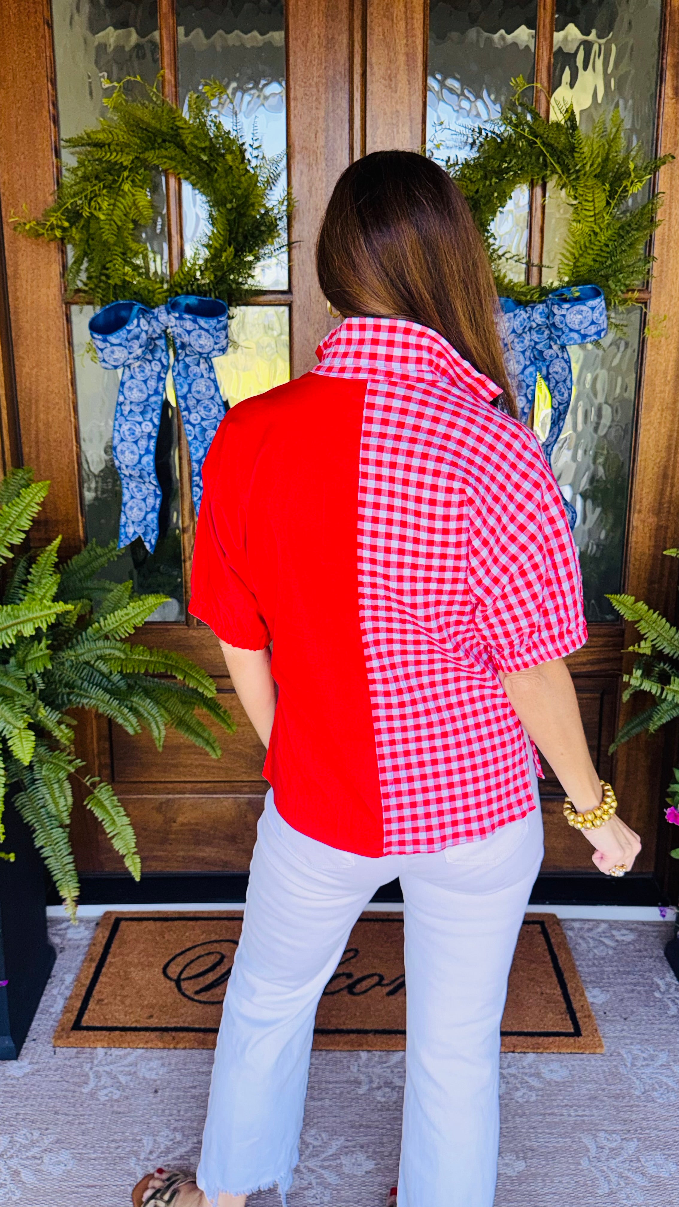 The Sloan Gameday Top Red