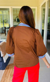 The Meme Embroidered Top