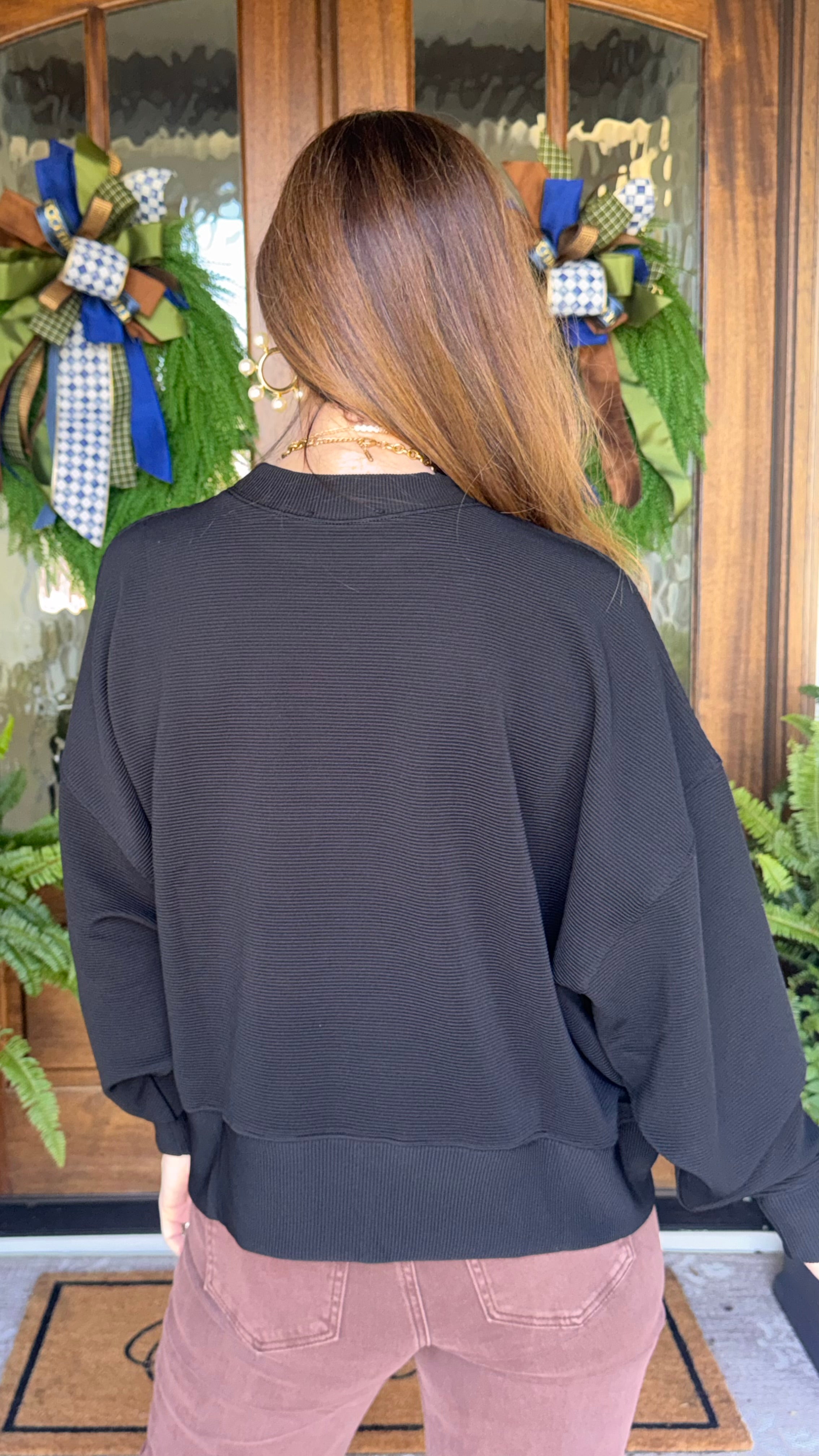 Clean Slate Pullover Black