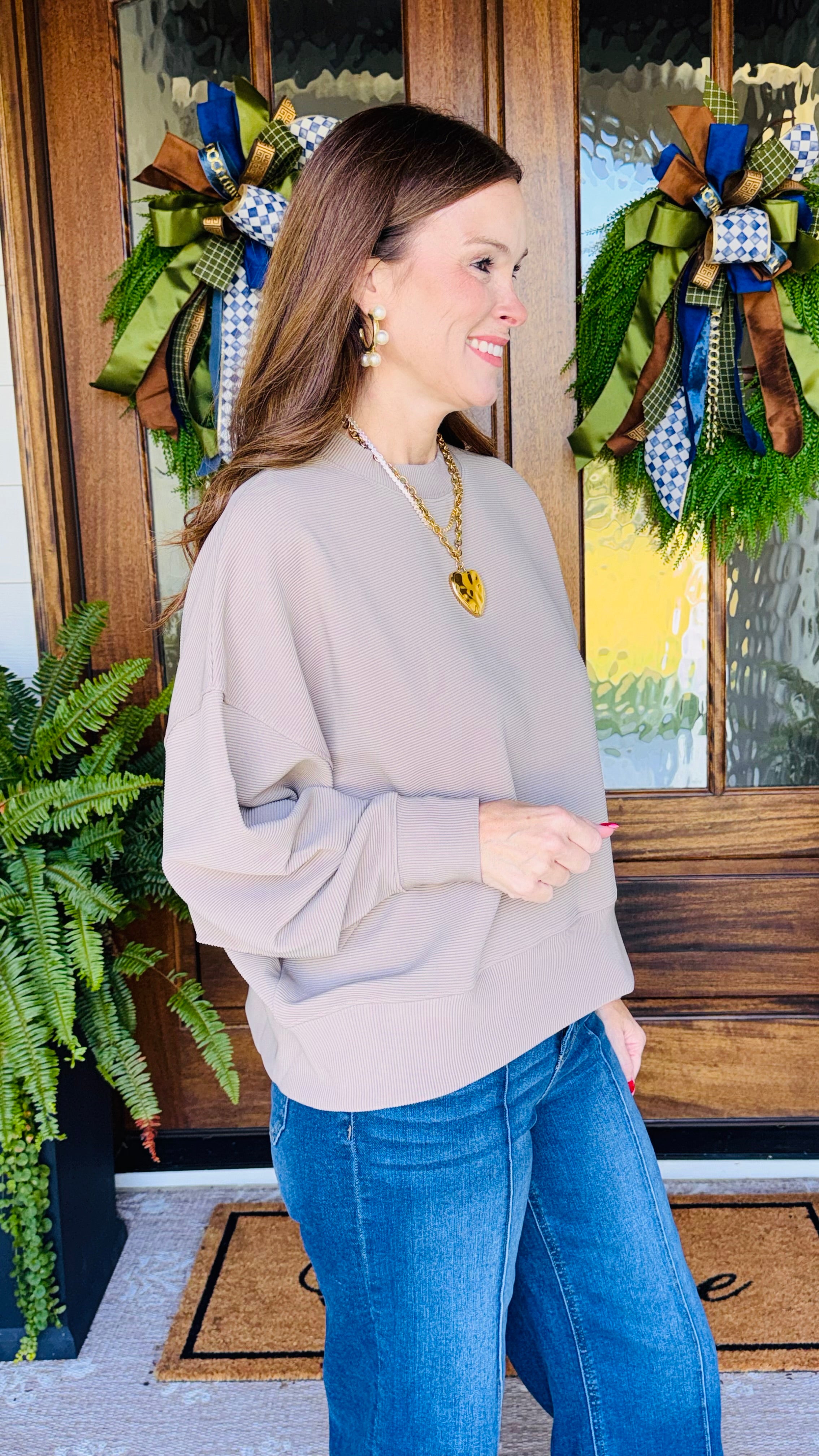 Clean Slate Pullover Mocha