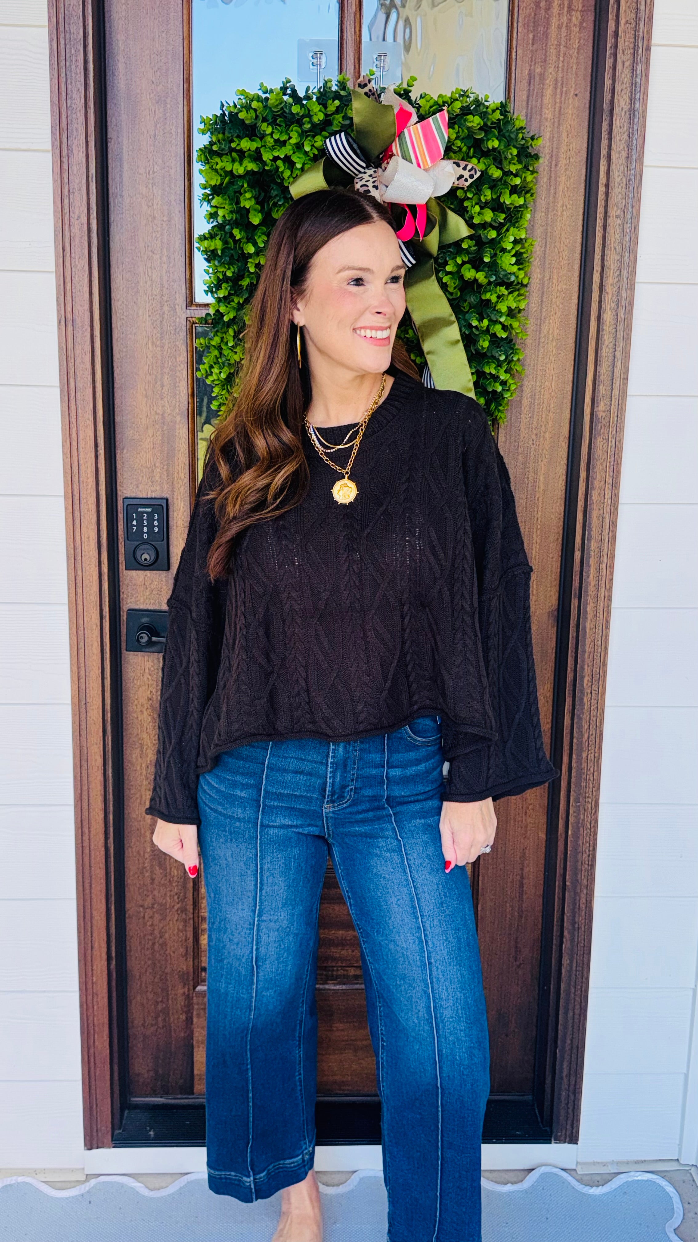 The Cool Girl Sweater Brown