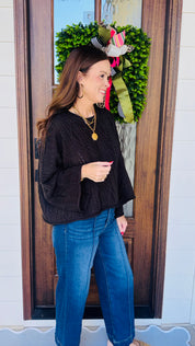 The Cool Girl Sweater Brown