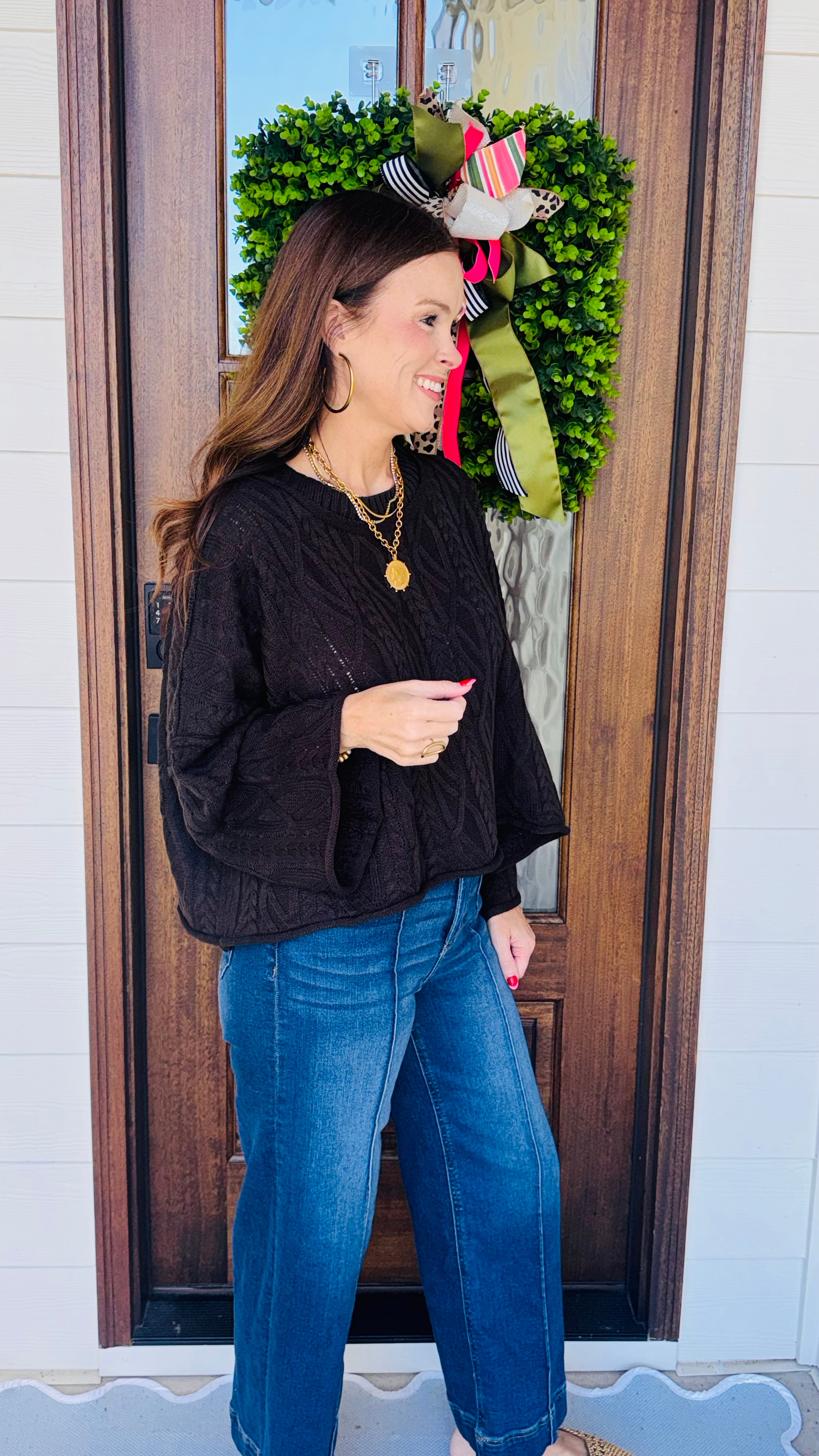 The Cool Girl Sweater Brown