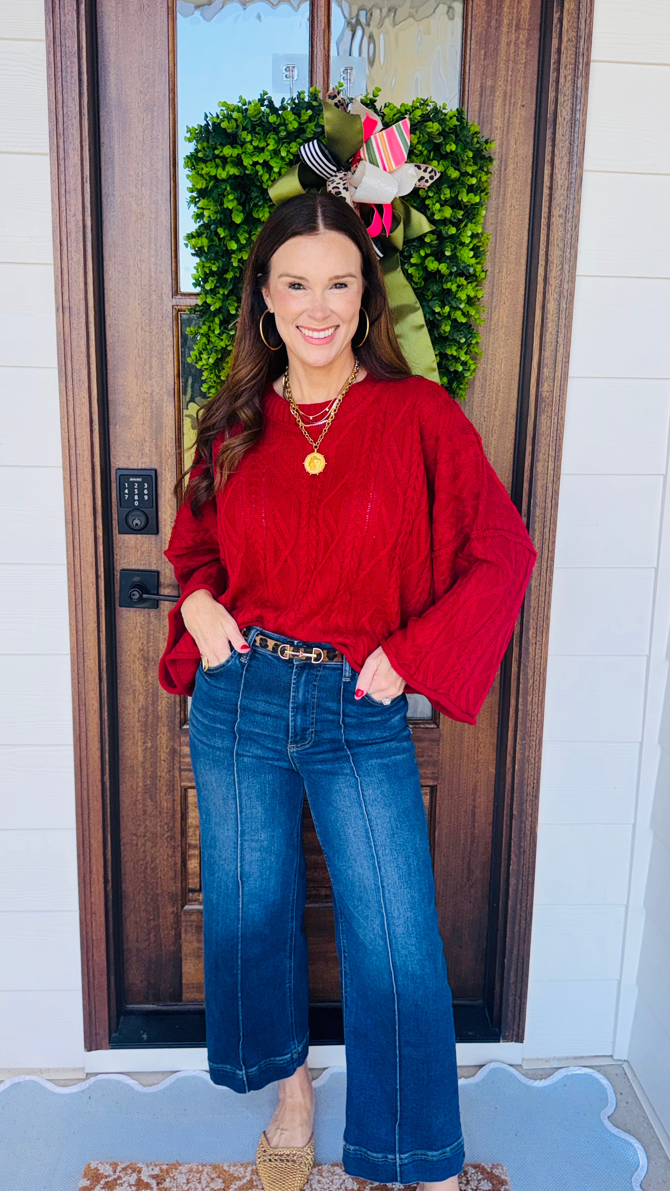 The Cool Girl Sweater Burgundy