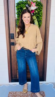 The Cool Girl Sweater Taupe