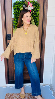 The Cool Girl Sweater Taupe
