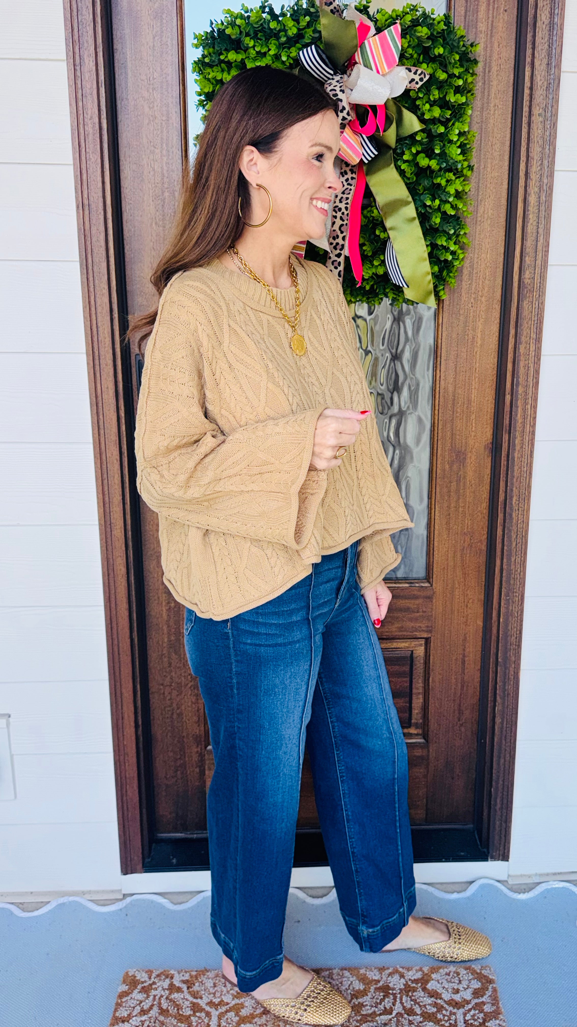 The Cool Girl Sweater Taupe