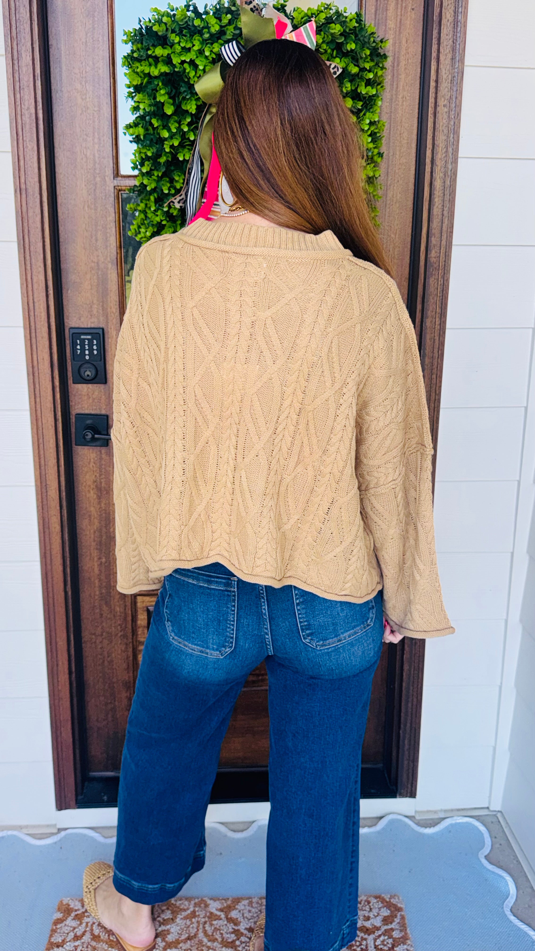 The Cool Girl Sweater Taupe