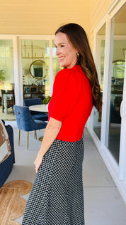 The Palmer Red Sweater