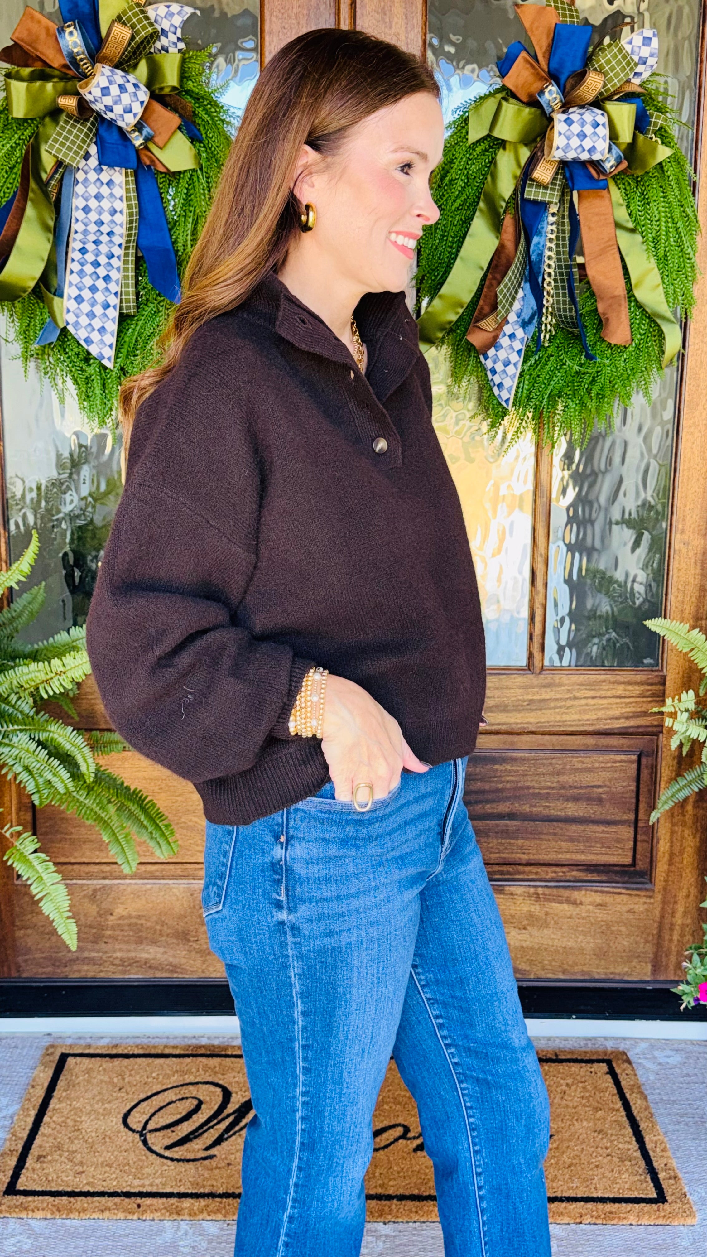 The Perfect Touch Sweater Brown