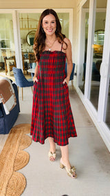 The Holly & Ivy Plaid Dress