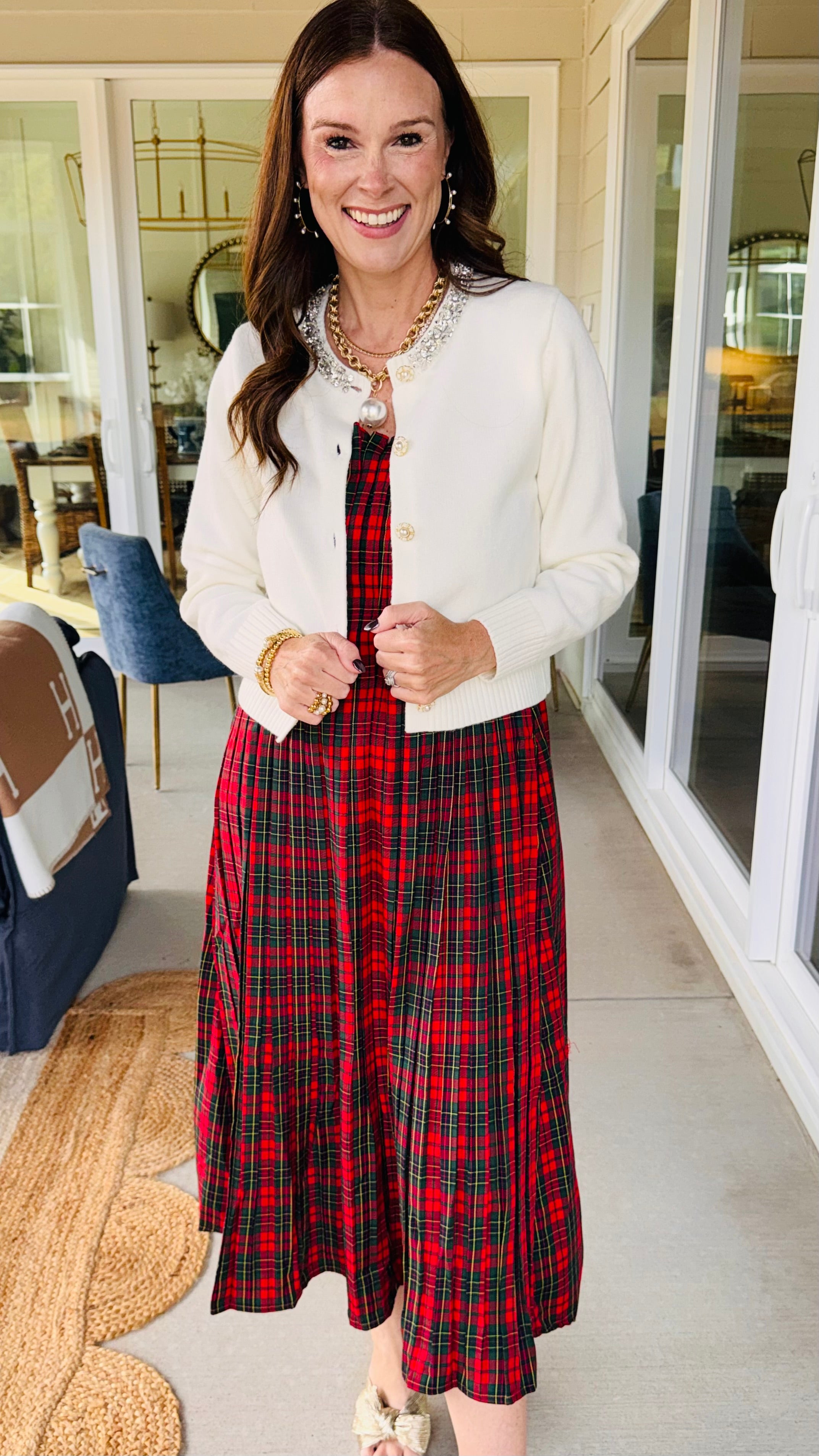 The Holly & Ivy Plaid Dress