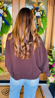 Clean Slate Pullover Brown