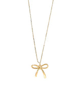 Bow Pendant Necklace