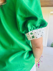 The Dot Top Green